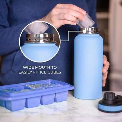 32oz Edelstahl Doppelwand Isolierte Sportflasche für Studenten Portabilität
