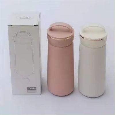 14oz tragbare isolierte Wasserflasche für Outdoor-Sportler