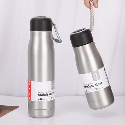 400 ml/500 ml Modern Design Edelstahl Doppelwand Isolierte Sportflasche