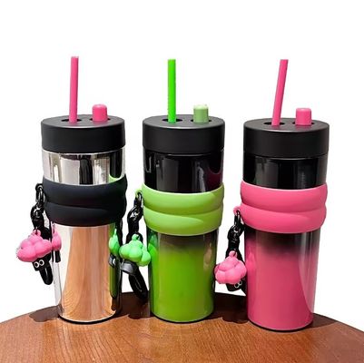 Wasserflasche aus Edelstahl mit Isolierlogo für Outdoor-Aktivitäten