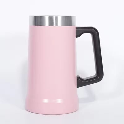 710 ml Kapazität Breitmunde Edelstahl-Protein-Shaker mit Griff für persönliche