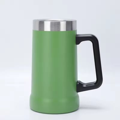 710 ml Kapazität Breitmunde Edelstahl-Protein-Shaker mit Griff für persönliche