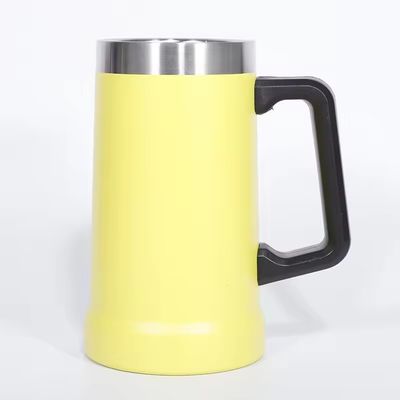 710 ml Kapazität Breitmunde Edelstahl-Protein-Shaker mit Griff für persönliche