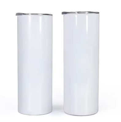Wasserflasche aus Edelstahl mit Deckel und Stroh