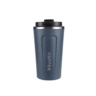 LID Umweltschutzfreundlich Doppelmauerte Edelstahl Reisekoffeemug Vakuum Isolierte wiederverwendbare Kaffeekuppe