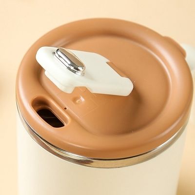 Mehrfachverwendbarer, aus Edelstahl isolierter Vakuummilchbehälter mit Tragbarem Deckel