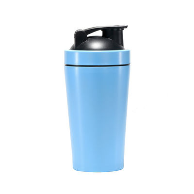 500 ml und 750 ml Gymmetall Edelstahl Shaker Flasche mit Mischball OEM akzeptiert