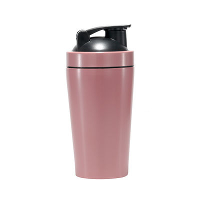 500 ml und 750 ml Gymmetall Edelstahl Shaker Flasche mit Mischball OEM akzeptiert
