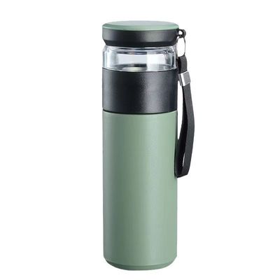Direktversorgung Doppelwand-Tasse Edelstahl-Teeflasche mit 500 ml Infuser-Kapazität