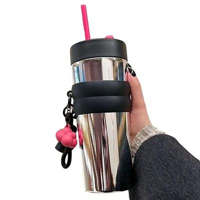 Alle Anwendbaren Menschen lieben diese 710 ml doppelwandige Edelstahl-Reise-Kaffee Tasse