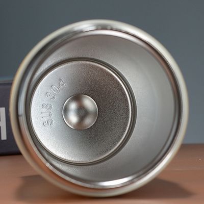500 ml Edelstahl-Kaffeebecher mit LID-Kustom-Logo Trinkbecher und Lebensmittelstroh