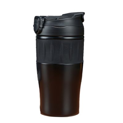 MUGS Edelstahl Vakuum Kaffeetasse 500 ml High Beauty Outdoor Custom Tasse mit Deckel