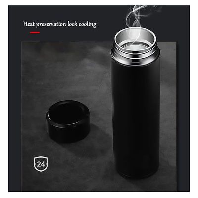 Zeitgenössischer Design-Stil isolierte Edelstahl Wasserfilterflasche für Getränke