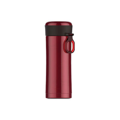 350 ml Doppelwand-Vakuumflasche aus Edelstahl mit Temperaturanzeige und farbenfrohen