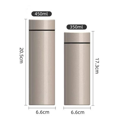 350 ml Kapazität Gerade Tasse Edelstahl Vakuum Wasserflasche für heiße Getränke im Auto