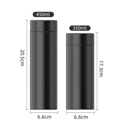 350 ml Kapazität Gerade Tasse Edelstahl Vakuum Wasserflasche für heiße Getränke im Auto