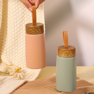 Vakuumisolierte Flasche 280 ml Mini-Portable Thermos aus Edelstahl Wasserflasche Reisekuppe