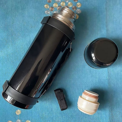 Reisebegleiter Luft hoch Doppelwand Edelstahl Wasserflasche für Kinder Läufer