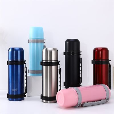 Reisebegleiter Luft hoch Doppelwand Edelstahl Wasserflasche für Kinder Läufer