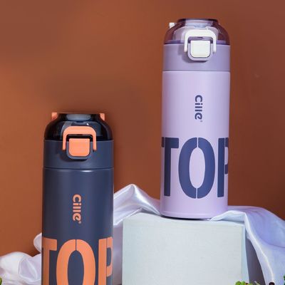 Akzeptabel OEM Metall Wasserflasche Vakuum Isolierten Becher Edelstahl Vakuumflasche