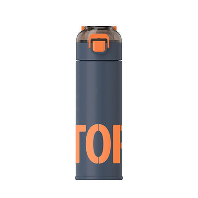 500 ml Edelstahl Vakuumflasche Design für 2023 Soft Touch Isolierte Wasserflasche