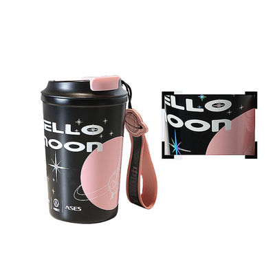 Isolierte Reisekoffeitasse aus Edelstahl, wiederverwendbar, undicht 380 ml, 510 ml