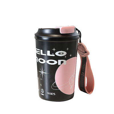 Isolierte Reisekoffeitasse aus Edelstahl, wiederverwendbar, undicht 380 ml, 510 ml