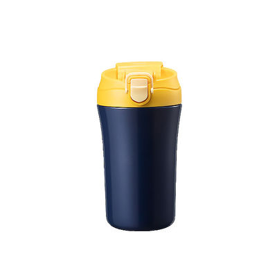 Reisekoffeetumbler aus Edelstahl mit benutzerdefiniertem Logo und verschüttungssicherem Deckel