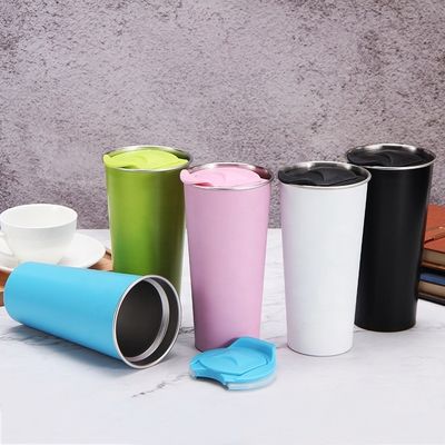 Isolierter Kaffeebecher 17oz und 18oz Edelstahl-Tumbler-Tassen für den Großkauf