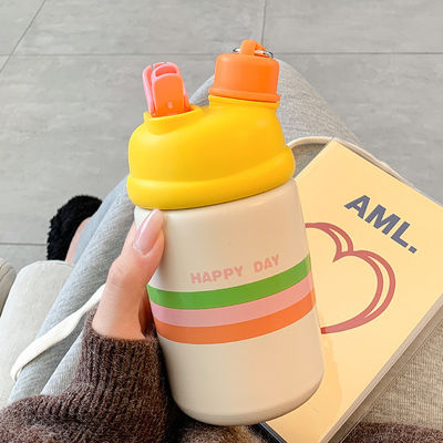Vakuumflaschen Thermosen Kinder 316 Liner Edelstahl isolierte Flasche mit Seil