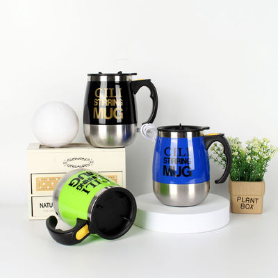 Nicht umgekehrter Edelstahl 450 ml batteriebetriebener Kaffeemug Tumbler