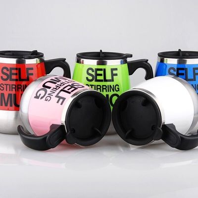 Nicht umgekehrter Edelstahl 450 ml batteriebetriebener Kaffeemug Tumbler