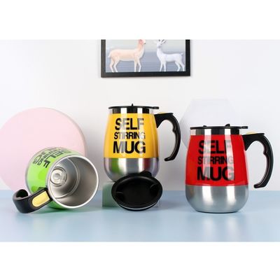Nicht umgekehrter Edelstahl 450 ml batteriebetriebener Kaffeemug Tumbler