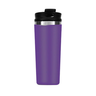 Custom Farbiger Stahl-Tumbler Kaffeetasse Logo Reisemügel Halten Sie Trinken heiß kalt 12-24h