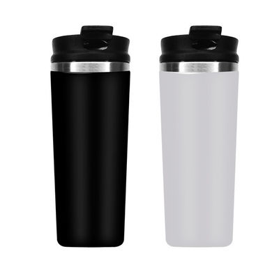 Custom Farbiger Stahl-Tumbler Kaffeetasse Logo Reisemügel Halten Sie Trinken heiß kalt 12-24h