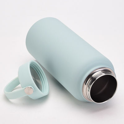 Isolierte Wasserflasche aus Edelstahl mit hoher Kapazität und Wärmedämmung