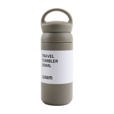 Die beliebteste schwarze, isolierte Tasse aus Edelstahl mit individuellem Logo
