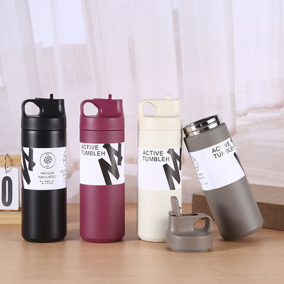 Geschäftsgeschenke Oem Edelstahl Wasserflasche Tasse Thermalflasche zum Trinken im Freien