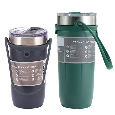 Custom Travel Mug Edelstahl-Tumbler mit Silikonschuhe im amerikanischen Stil