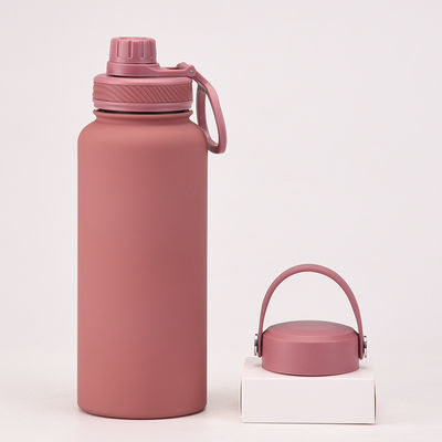 Vakuumflaschen 1 Liter Kaffeetasse mit Deckel Sport Fahrrad Wasserflasche für die Leistung