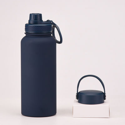 Vakuumflaschen 1 Liter Kaffeetasse mit Deckel Sport Fahrrad Wasserflasche für die Leistung