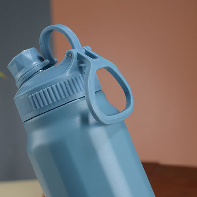 Edelstahl Vakuum-Wärmeflasche Oem Vakuum-Pulver-beschichtete Wasserflasche für Sport