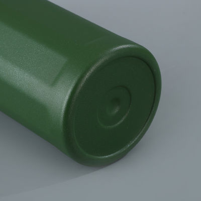 Pfauenblau Vakuum-Sport-Wärmeflasche Edelstahl-Sport-Wasserflasche mit Handgriff