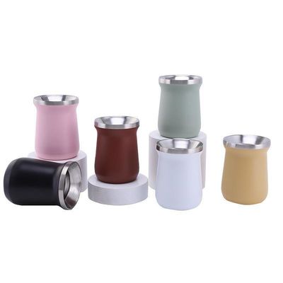 Direkt isolierte Edelstahl-Tasse Tragbare Lecksicherung Kaffeesaftflasche