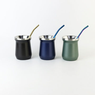 Direkt isolierte Edelstahl-Tasse Tragbare Lecksicherung Kaffeesaftflasche