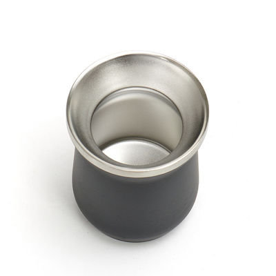 304 Edelstahl Doppelwand Kaffeetasse mit individuellem Logo Isolierter Yerba Mate-Becher