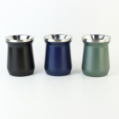 304 Edelstahl Doppelwand Kaffeetasse mit individuellem Logo Isolierter Yerba Mate-Becher