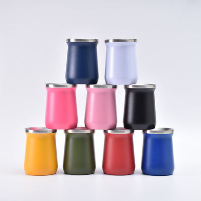Nachhaltige Teebecher 8oz Vintage Tassen mit Stil Wand Edelstahl Vakuum Tumbler