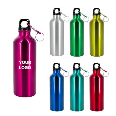 Farbenfrohe 20oz Metallwanderbecher Bpa-freie Aluminium-Sportwasserflasche für umweltfreundlich