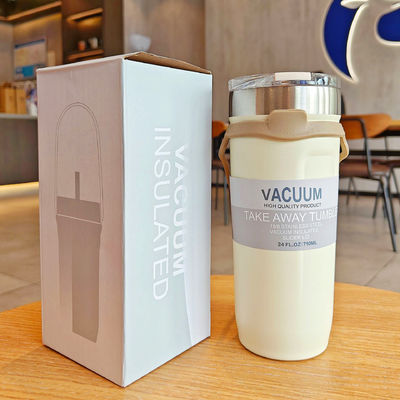 All-in-One 710ML Doppelwand-Kaffeetumbler mit individuellem Logo perfekt für Ihr Geschäft